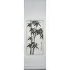 Feng Shui Chinese Black Bamboo Scroll Painting